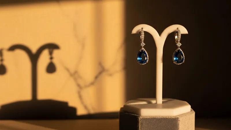 Boucles d'oreilles saphir : comment choisir le bon modèle