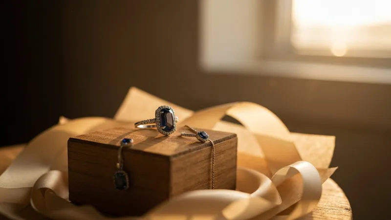 Cadeaux et usages saphir : idées et conseils